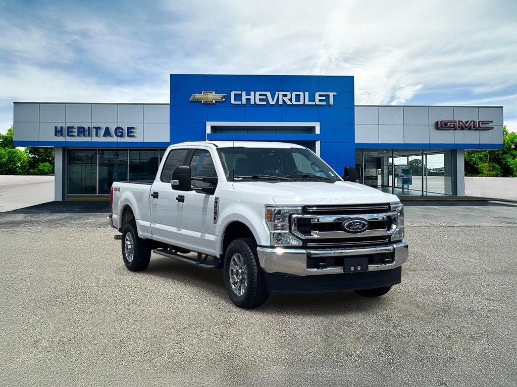 2022 Ford F-250 XL in White — front three-quarter view