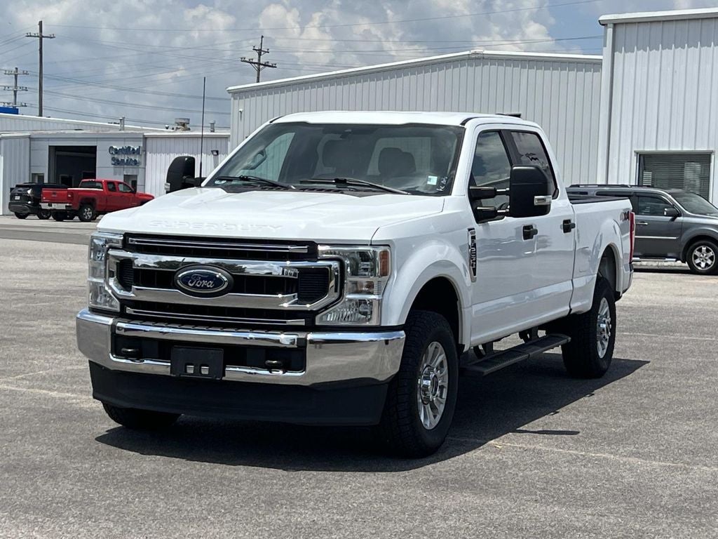 2022 Ford F-250 — rear three-quarter view