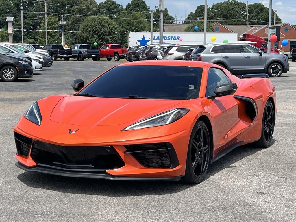 2021 Chevrolet Corvette Stingray — rear three-quarter view