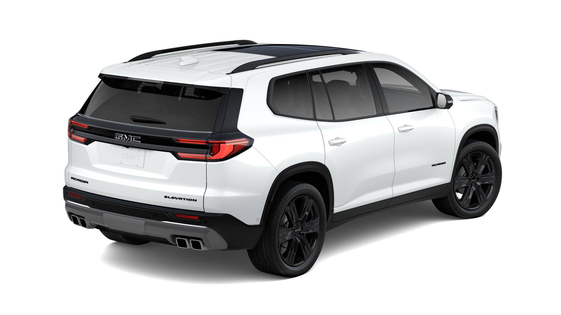 2026 GMC Acadia — rear three-quarter view