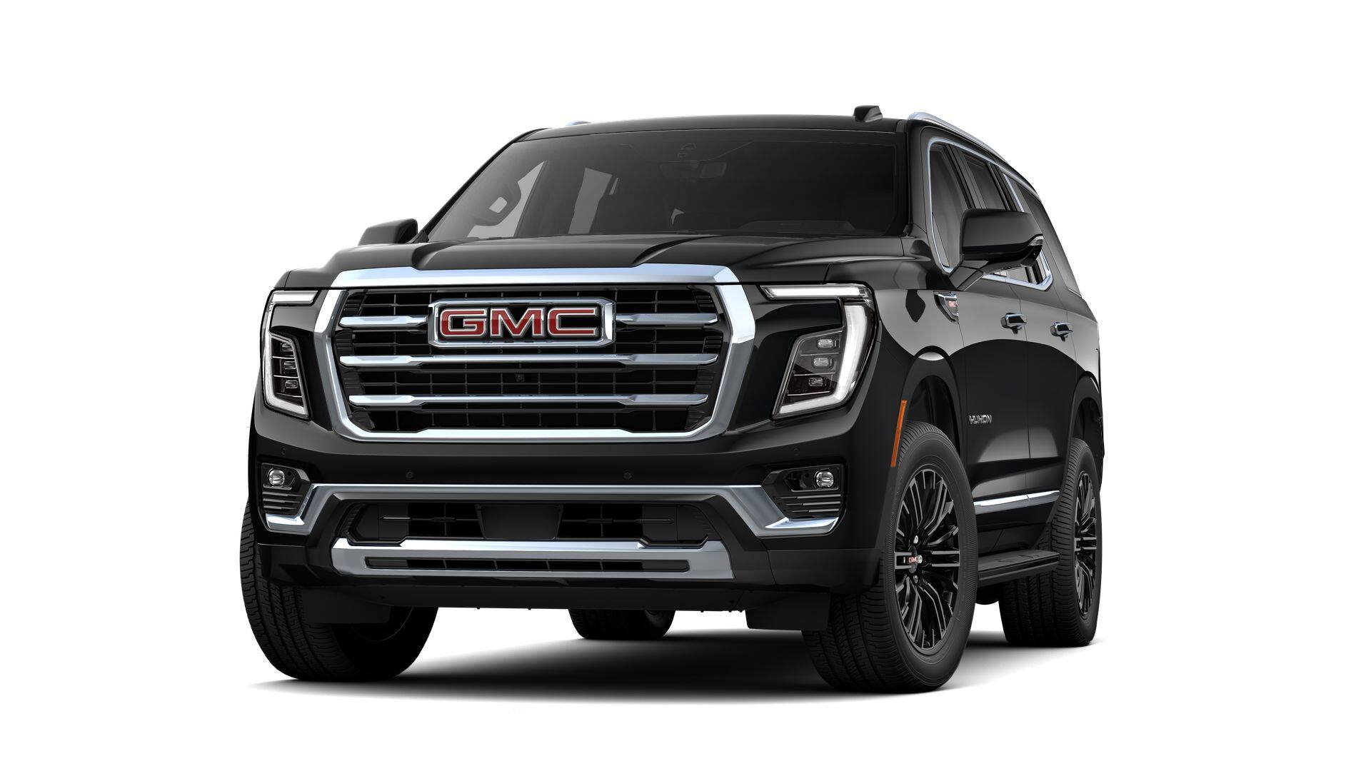 2026 GMC Yukon Elevation in Onyx Black — front three-quarter view
