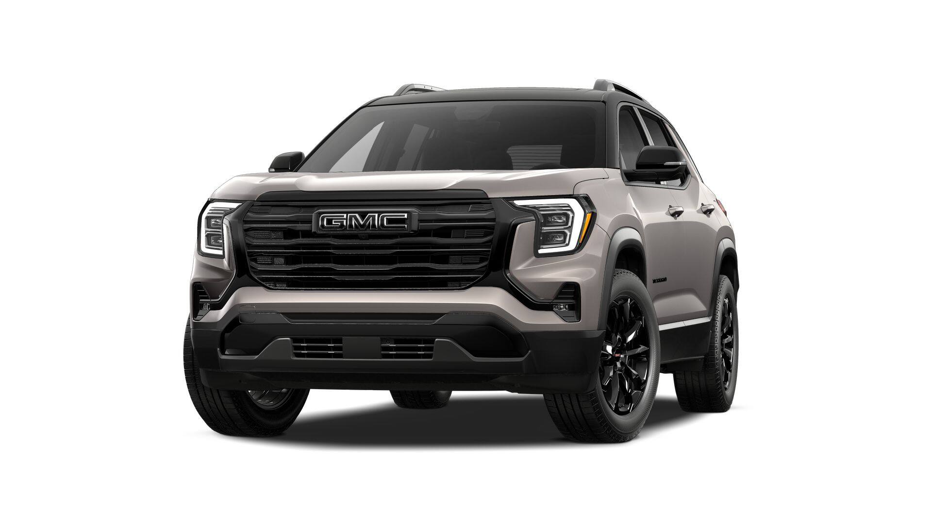 2027 GMC Terrain AWD Elevation in Riverstone Metallic — front three-quarter view