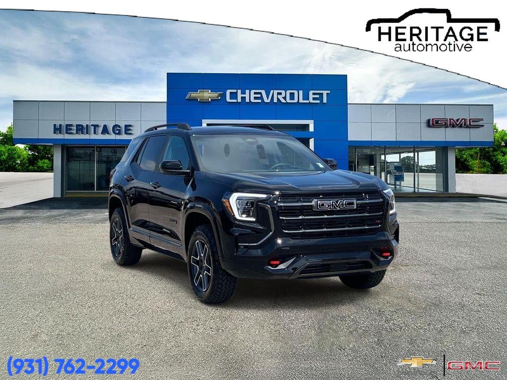 2026 GMC Terrain AT4 in Ebony Twilight Metallic — front three-quarter view
